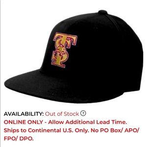 Texas State OttoFlex Flat Bill Pro Style Hat Baseball TS - ONLINE ONLY